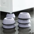 thumbnail image 2 of Washing Machine Foot Pads 4 Pieces Universal Washing Machine Anti-Vibration Mat - Non-Slip Rubber Foot Pads/Pedestal Stabilizer Feet for Washing Machi, 2 of 5