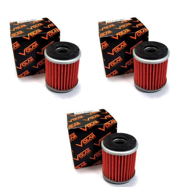 Volar Oil Filter (3 pieces) for 20032008 Yamaha YZ450F