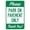 Warning Sign 4, variant on Please Lift Plow Blade Here Thank You Sign NO.8374 - 8"x12" Metal Tin Sign, Clear Warning Decor for Home & Business Construction