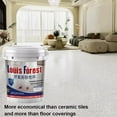thumbnail image 2 of High Gloss Marble Effect Coating, Epoxy Floor Paint, Epoxy Colored Sand Floor Paint, Self-Leveling Colored Sand Paint, Waterproof, Non-Slip, Both Indoor and Outdoor, 2 of 7