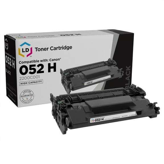 Canon 052H Compatible High Capacity Black Toner Cartridge 2200C001 (9000 Page Yield)