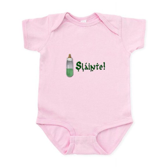 CafePress - Slainte! Baby Infant Bodysuit - Baby Light Bodysuit, Size Newborn - 24 Months