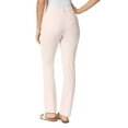 thumbnail image 6 of Gloria Vanderbilt Women's Amanda Classic High Rise Tapered Jean, Wispy Pink, 14 Short, 6 of 7