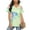 Light Green, variant on BadPiggies Womens Gradient Tie Dye Short Sleeve T-Shirt V Neck Summer Casual Loose Printed Tee Tops Tunic (XL, Light Green)