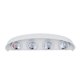 thumbnail image 4 of Lámpara De Montaje En Pared, Luz De Montaje En Pared 90-265 V Iluminación Blanca 8 W De Alto Brillo Para Dormitorio Para Jardines, 4 of 7
