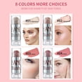 thumbnail image 2 of HANDAIYAN Blush Sticks for Cheeks and Lips Chubby Cream Blush Highlight and Matte Colors, 2 of 8