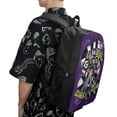 thumbnail image 5 of Beetlejuice Backpack Rucksack Book Bag Schoolbag Shoulder Bag Casual Hiking Daypack 17 Inch, 5 of 8