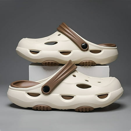

Men s Clogs Slip-on Closed Toe Sandals Soft Sole Walking Shoes Outdoor Garden Shoe Beach Sandals Comfort Garden Shoes