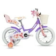 thumbnail image 3 of JOYSTAR Unicorn 14inch Girls Bike,PurPle, 3 of 7