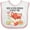 White and Pink, variant on Inktastic My Cousins Love Me Little Fox Boys or Girls Baby Bib