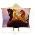 thumbnail image 2 of The Lion King Hooded Blanket, Wearable Blanket Hoodie Cozy Soft Warm Hooded Flannel Blanket for Women Men Boys Girls, 2 of 7