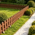 thumbnail image 4 of Valla de jardín de plástico,borde decorativo pequeño para macizos de flores,barrera para césped y caminos con estacas para el suelo,límite exterior en forma de L para jardines,entradas de, 4 of 6