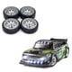 thumbnail image 5 of 4 Uds Llanta de Rueda de Metal NeumáTicos de Deriva de PláStico Duro para 284131 K969 K989 P929 Mini-Z 1/28 Piezas de ActualizacióN de Coche RC, 3, 5 of 6