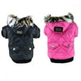 thumbnail image 4 of Clearance! Dog Winter Jacket Cute Warm Coats Dog Clothing For Pet Faux Pockets Fur Trimmed Dog Puppy Hoodie Pets Jacket Costume, 4 of 4