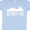 thumbnail image 4 of Inktastic Detroit Michigan Skyline MI Cities Boys or Girls Baby Bodysuit, 4 of 5