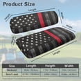 thumbnail image 7 of Jeiento American Flag Golf Cart Towel Seat Covers 2 Pack Non-Slip Breathable Golf Car Cushion Cover for Club Car Universal Golfcart Accessory for Women Men Golfer Gifts, 4Th of July Decor, 7 of 7