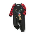 thumbnail image 4 of Nituyy Christmas Pajamas for Family 2023 Family Matching Outfits Xmas Long Sleeve Family Jammies Matching Holiday Pajamas, 4 of 10