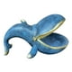thumbnail image 4 of Bandeja de almacenamiento de escritorio en forma de ballena, bonito y versátil cuenco para dulces, soporte para llaves de entrada para gabinete de ent Azul oscuro, 4 of 8
