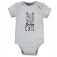 thumbnail image 4 of Hudson Baby Infant Boy Cotton Bodysuits 3pk, Black Bear, 18-24 Months, 4 of 4