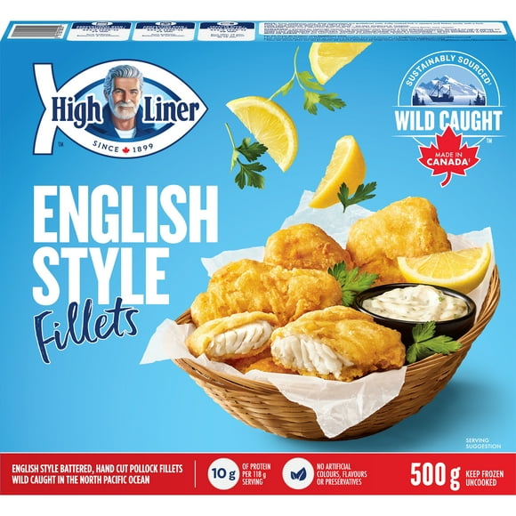 High Liner English Style Battered Fillets 500 g