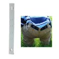 thumbnail image 4 of 2 uds. para mujer, , niñas, para hombre, elástico, sin hebil, cinturón , cintura gris Macarena Cinturón de cintura ajustable, 4 of 8