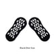 thumbnail image 4 of Calcetines de Yoga Antideslizantes Qarigey 1 par para Adultos Negro Algodón Cortos Verano Primavera, 4 of 6