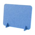 thumbnail image 2 of Panel de privacidad para escritorio, tablero divisor de escritorio, insonorizado, reduce las distracciones con Azul, 2 of 9