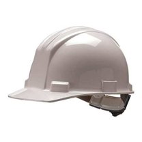 Bullard Hard Hat,Type 1, Class C,Ratchet,White 62WHR