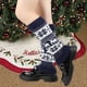 thumbnail image 1 of Thickened Christmas Socks With Snowflake Deer Patterns Winter Warm Ankle Cuffs Cozy Knitted Leg Warmers Stacking Socks And Woolen Sock Covers For Fall Winter, 1 of 6