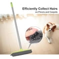 thumbnail image 4 of Pet Broom, Pet Hair Removal Broom, Pet Hair Broom for Carpet, Dog Hair Broom, Fur Remover Broom, Silicone Broom Pet Hair, Broom for Carpet, Floor Hair Remover, 4 of 9