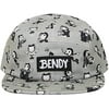 Bendy and the Ink Machine Hat - Black and White Bendy hat - Bendy Snapback Hats (All Over)