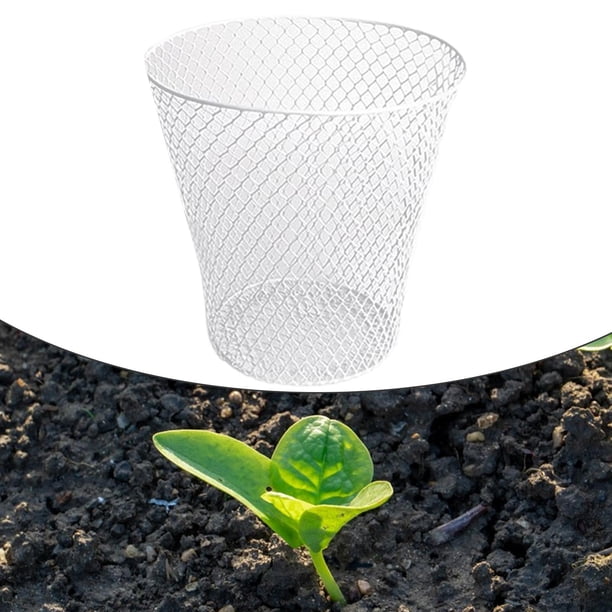 Cloche de alambre de pollo para plantas, cubierta protectora de Metal para jardín, evita que los animales pequeños, cubierta de plantas para exteriores
