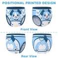 thumbnail image 5 of Littleforbig Soft Silky Underwear Comfortable Washable Reusable Adult Training Pants - Little Blue L, 5 of 8