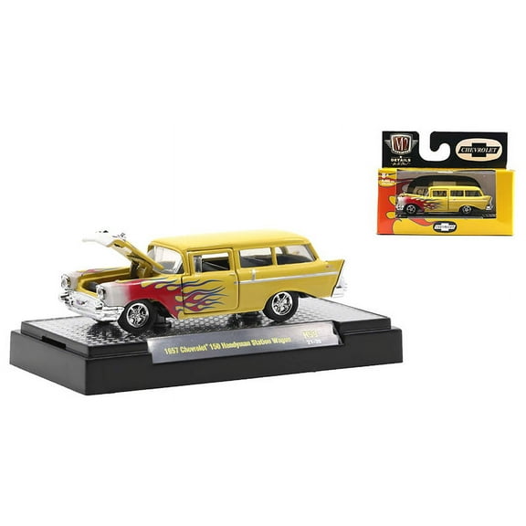 M2 Machines Detroit Muscle Release 59 Diecast Series - 1957 Chevrolet 150 Handyman Station Wagon