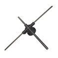 thumbnail image 4 of 25.6 Inch 3D Hologram Fan, 1024x768P WiFi Naked Eye 3D Holographic Display, 768 LED Fan Projector Advertising Display, for Business Store Party, 4 of 7