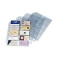 thumbnail image 3 of Cardinal Business Card Refill Pages, Holds 200 Cards, Clear, 20 Cards/Sheet, 10/Pack, 3 of 4