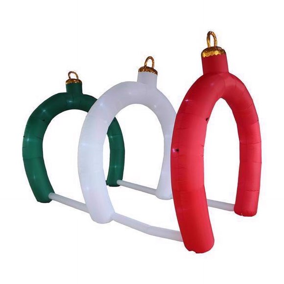 TRIPE ORNMNT INFLAT 9'(Pack of 1)