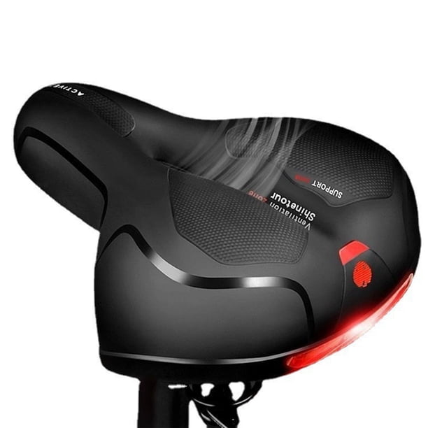 Sillín De Bicicleta Asiento de bicicleta MTB de cuero PU, asiento de bicicleta de carretera hueco, piezas universales para montar Ehuebsd Accesorios para bicicletas