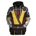 thumbnail image 3 of Sudadera con capucha con estampado 3D de Mortal Kombat Mk para hombre y mujer, ropa con capucha y estampado de Raiden XI, estilo Harajuku, moda Y2K, 3 of 5