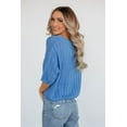 thumbnail image 4 of Mayella Knit Top - Coastal, 4 of 6