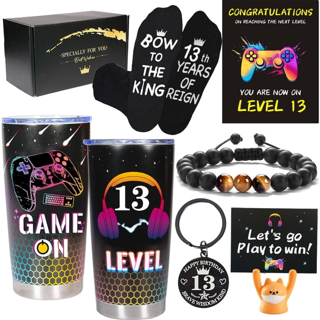 Set de Regalo Taza Gamer "Carselage" para Niños de 13 Años