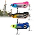 thumbnail image 5 of Ettsollp 6.5CM/18G/24G Fishing Lure Light with Treble Hook Long Casting Sinking Artificial Bait with 3 Colors LED Light Saltwater Freshwater Bass Walleye Trout Fishing Accessories, 5 of 8