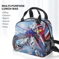 thumbnail image 6 of Mobile Suit Gundam Portable Lunch Bag, Insulated Lunch Box Reusable Lunch Totes Bag for Camping Hiking Travel Picnic, 6 of 8