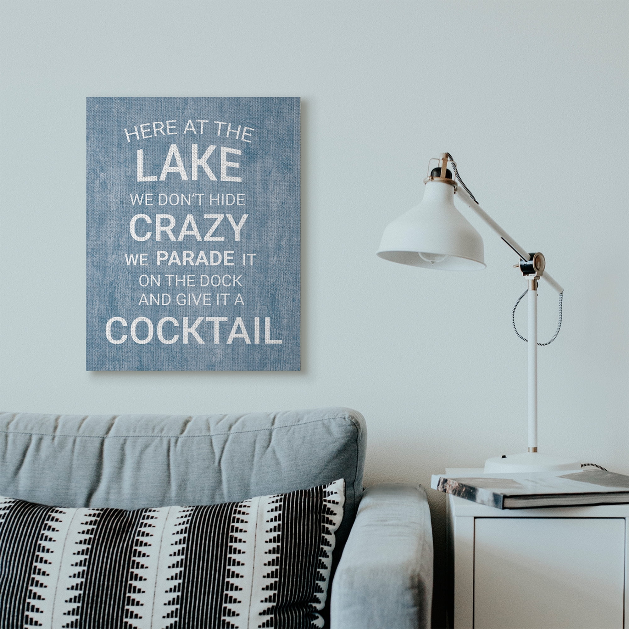 Stupell Home Décor Framed Canvas Art Print, 2" x 25", By Susan Ball