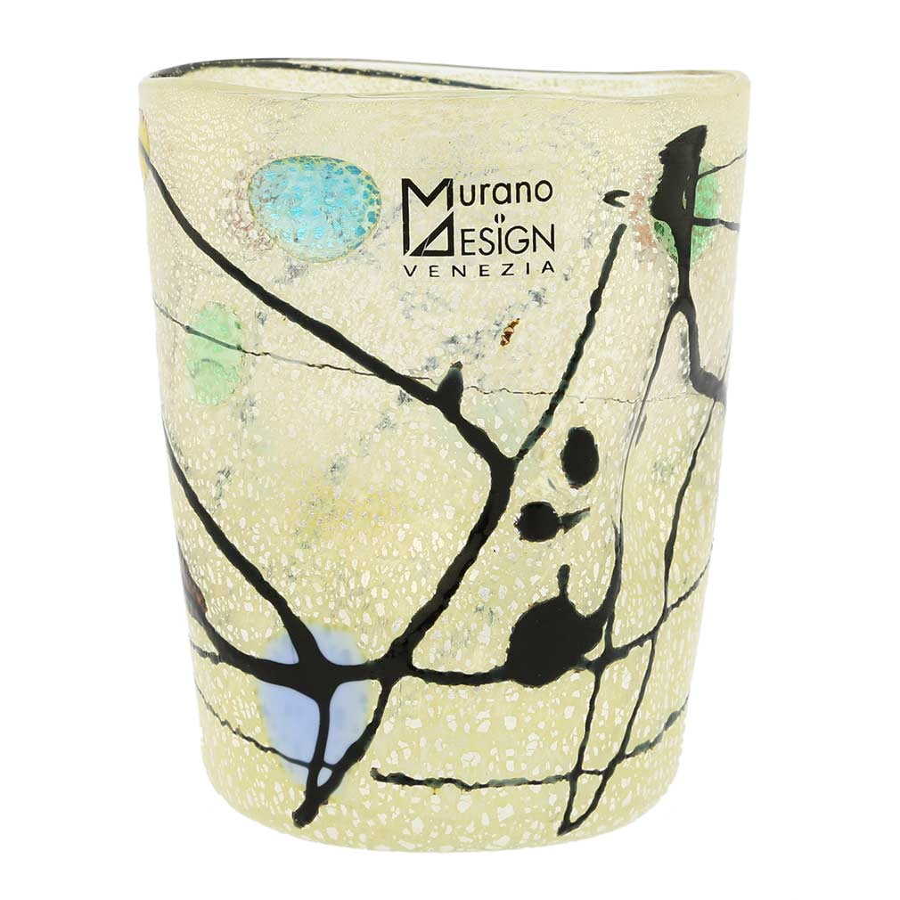 Glass Of Venice Murano Glass Picasso Tumbler - Thumbnail 3