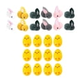 thumbnail image 1 of Huevos de Pascua más rellenos, juguetes de peluche de animales con muñecas de rellenos rellenos de caja de regalo para niños y niñas regalos 12 set, 1 of 8