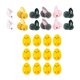 thumbnail image 1 of Huevos de Pascua llenos, alineadores de canasta con juguetes de conejo para niños y niñas regalan juguetes de peluche mini rellenos muñecas muñecas 12 set, 1 of 8