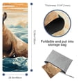 thumbnail image 4 of Sea Lion Yoga Blanket with Storage Bag, 72.8"x26.8" - Yoga, Pilates, and Fitness - Includes Yoga Towel and Mat Towel, 4 of 6