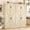 White Oak, variant on Homieasy 71” Tall Farmhouse Kitchen Pantry Cabinet with Adjustable Shelves and Barn Doors, Versatile Storage Cabinet for Dinning Room, Bathroom, Living Room, 2 Pack, White