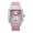 Pink, variant on 4.64CT New Arrival Luxury Moissanite Diamond Watch, Stainless Steel Fashion Jewelry Wristwatch